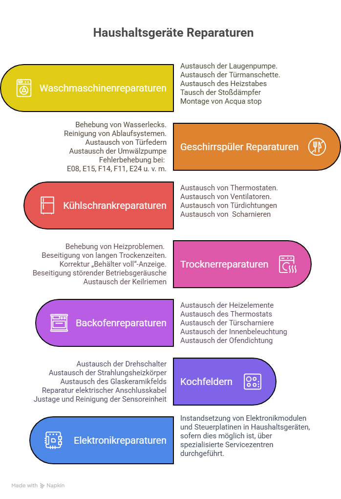 Hintergrund Reparaturen